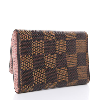 Louis Vuitton Damier Ebene Multicles 6 Key Holder Rose Ballerine 3 of 12