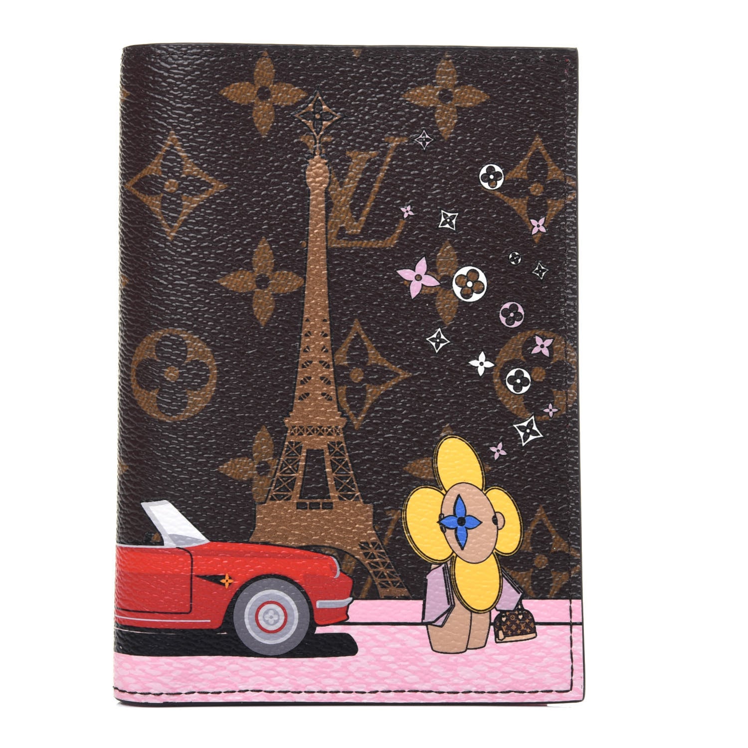 Louis Vuitton Monogram 2019 Christmas Animation Passport Cover Rouge 1 of 9