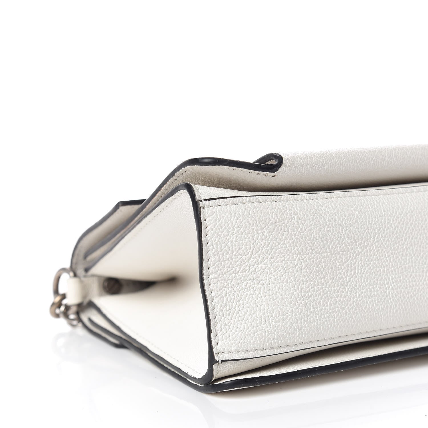 Givenchy Goatskin Small GV3 Shoulder Bag White 5 of 8