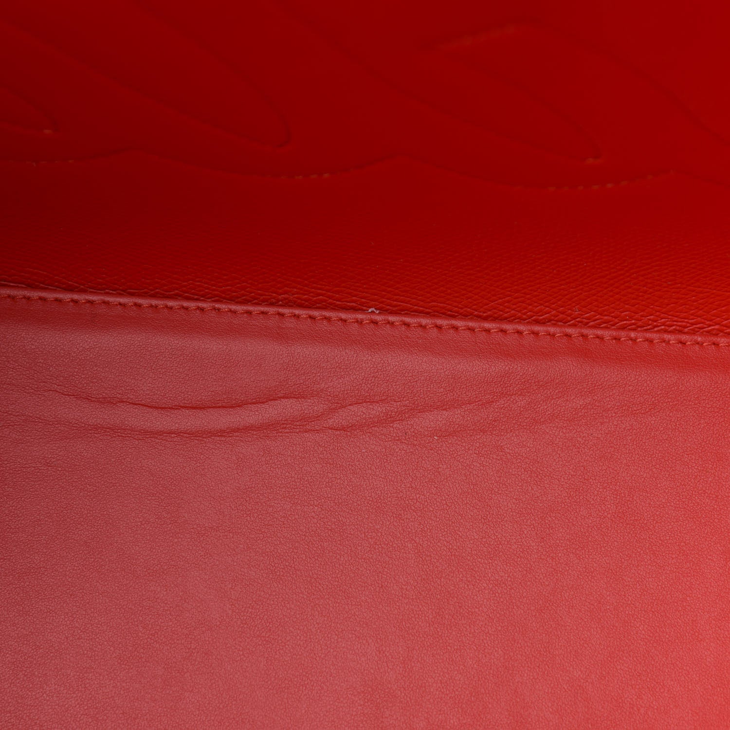 Christian Louboutin Calfskin Patent Logo Spikes East West Cabata Tote Red 9 of 14