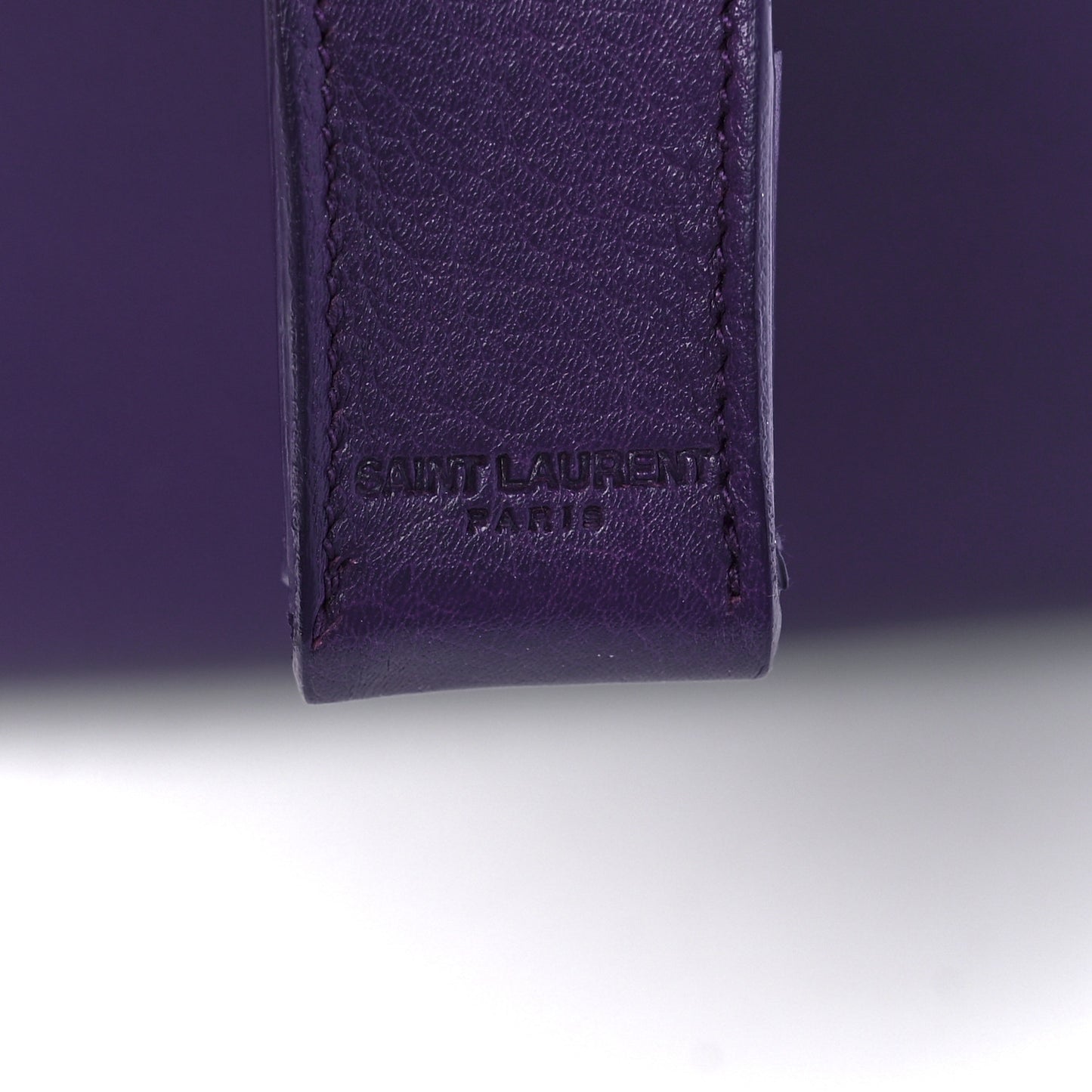 Calfskin Nano Sac De Jour Purple
