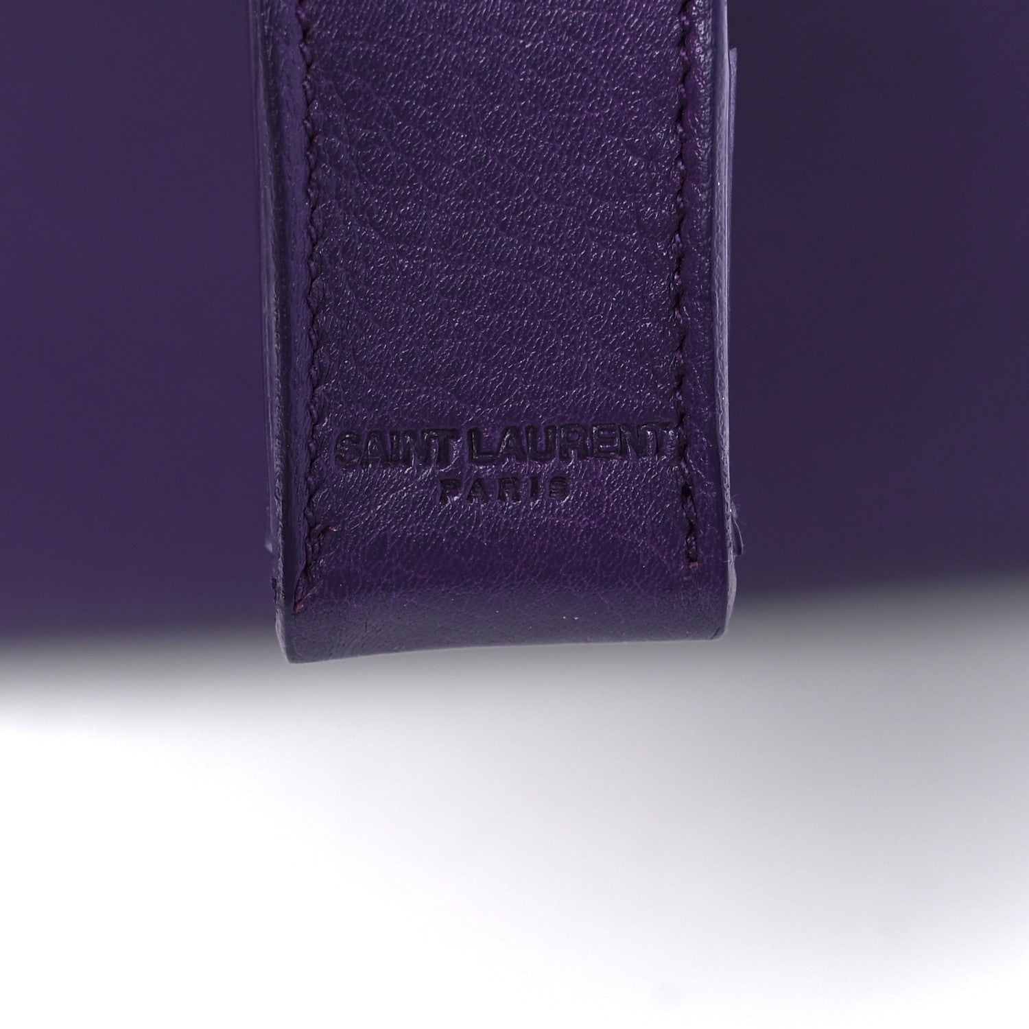 Saint Laurent Calfskin Nano Sac De Jour Purple 7 of 12