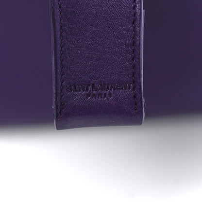 Saint Laurent Calfskin Nano Sac De Jour Purple 7 of 12