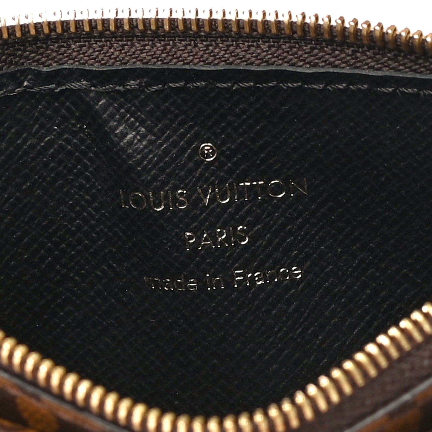 Monogram Recto Verso Card Holder Black