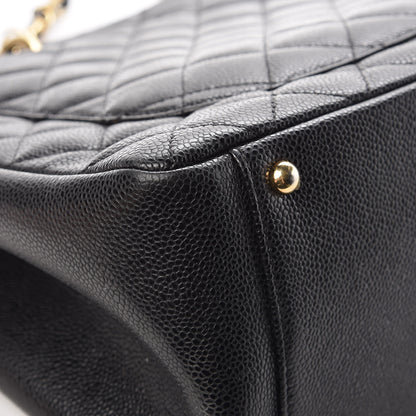 Chanel Caviar Quilted XL Grand Shopping Tote GST Black 13 of 15