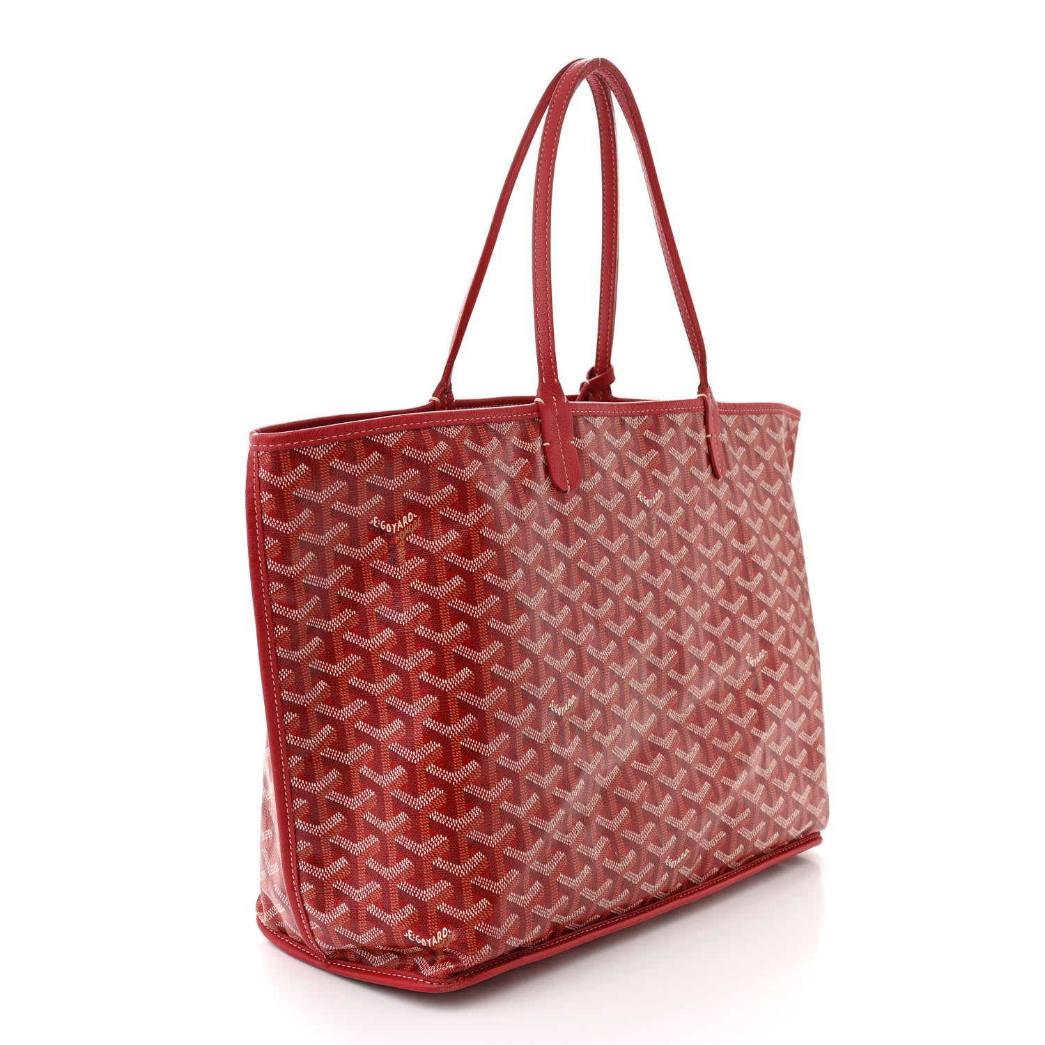 Goyard Goyardine Reversible Anjou PM Red 4 of 23