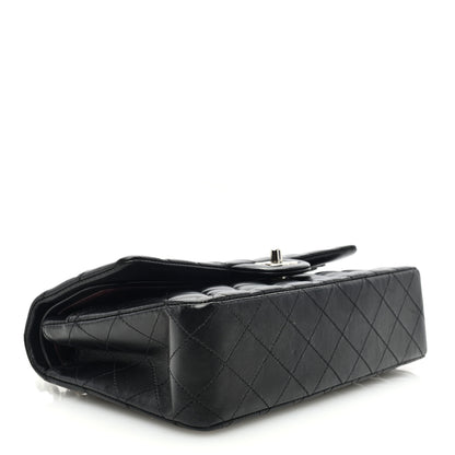 Chanel Lambskin Quilted Medium Double Flap Black 4 of 11