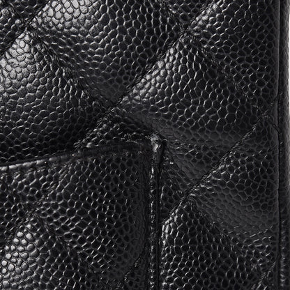 Chanel Caviar Quilted Grand Shopping Tote GST Black 20 of 24