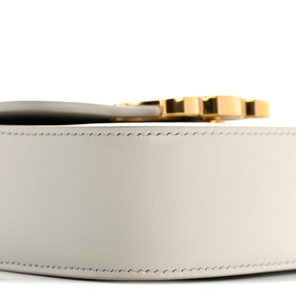 Celine Shiny Calfskin Mini Triomphe Chalk 10 of 14