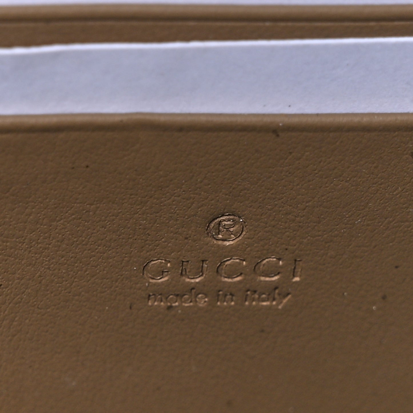 GG Supreme Monogram Mini Dionysus Chain Wallet Beige Taupe