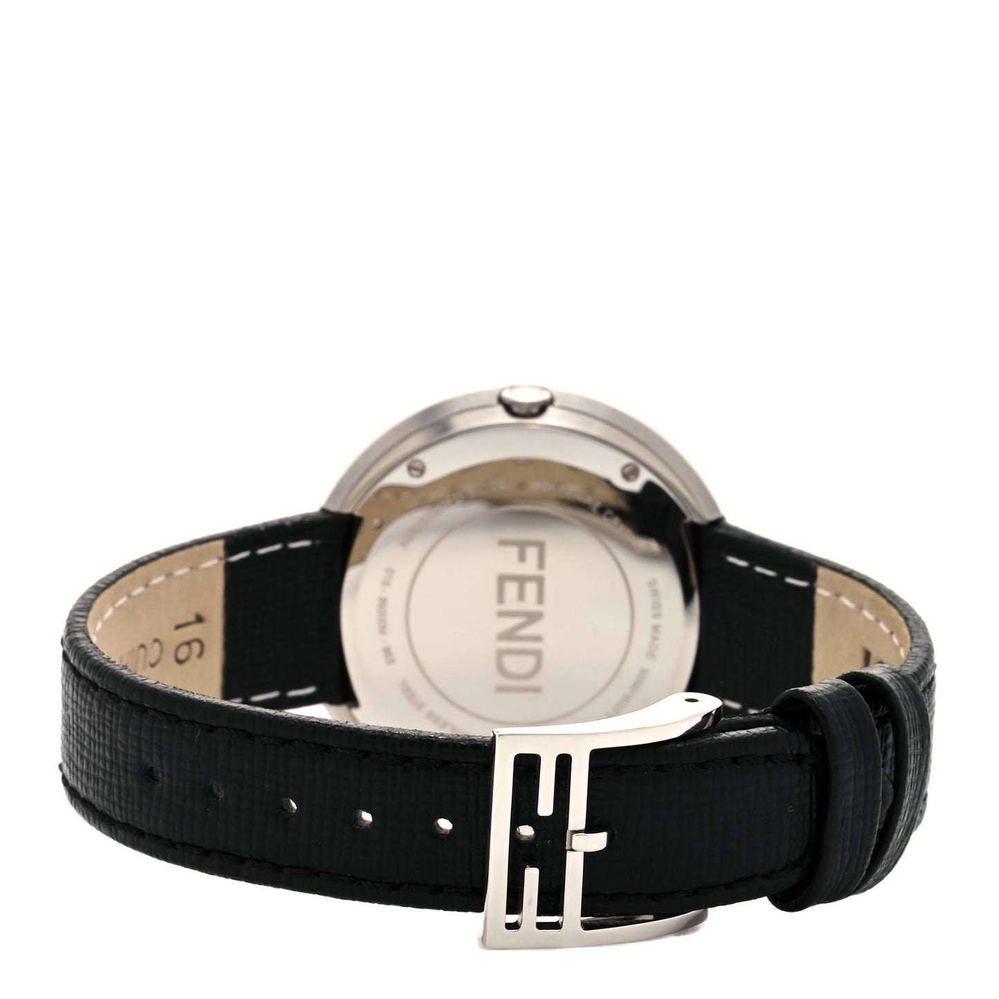Stainless Steel Calfskin 36mm My Way Quartz Watch Black