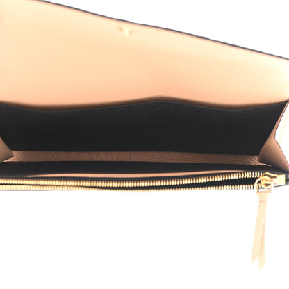Louis Vuitton LOUIS VUITTON Empreinte Emilie Wallet Black Dune 5 of 8