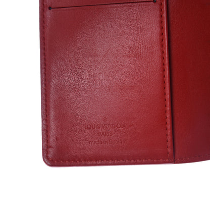 Louis Vuitton Vernis Small Ring Agenda Cover Red 5 of 5