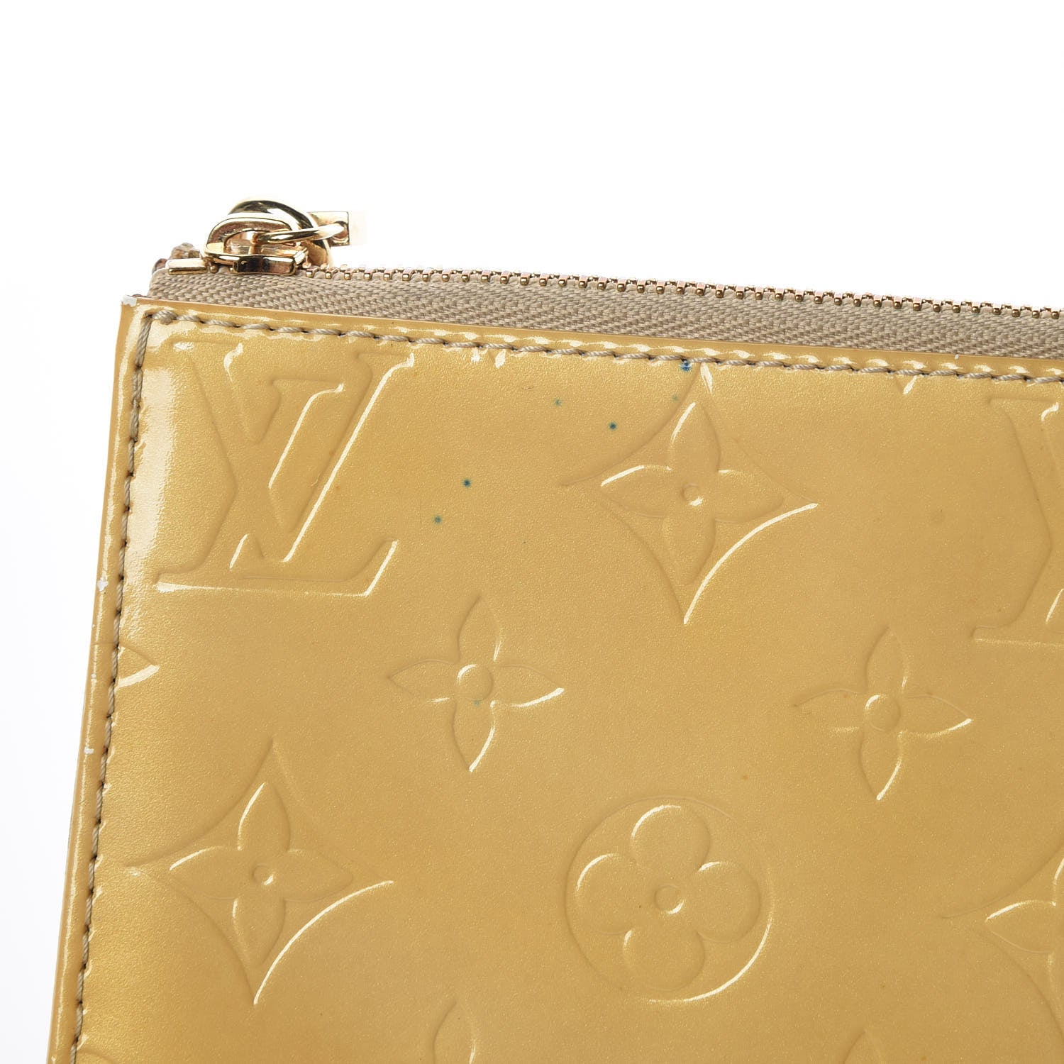 Louis Vuitton Vernis Lexington Pochette Beige 10 of 15