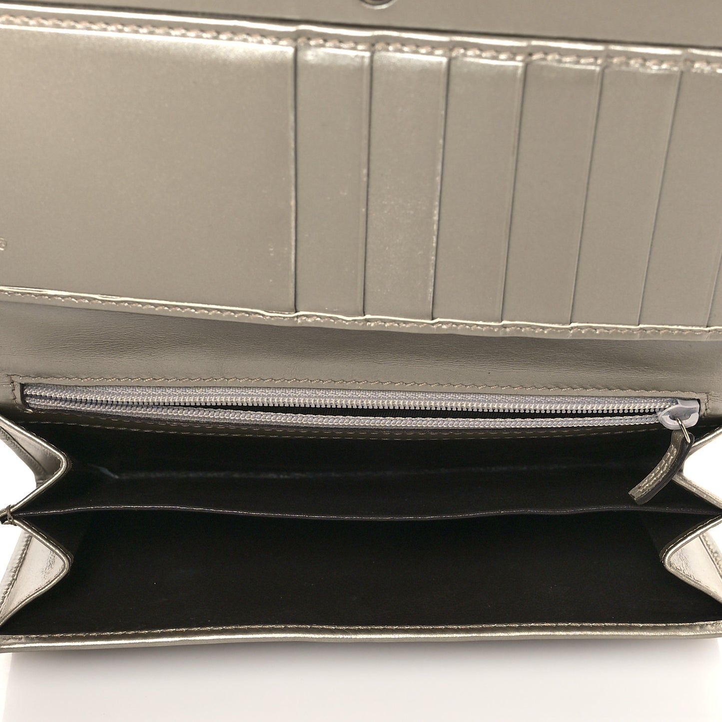 Imprime Monogram GG Pierce Continental Wallet Silver