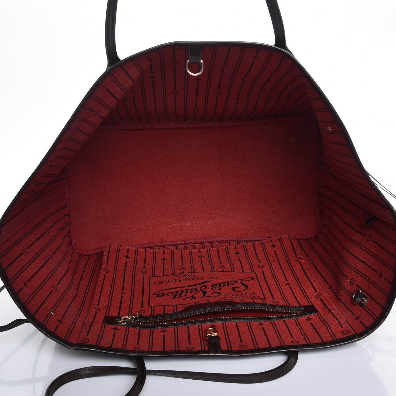 Louis Vuitton Damier Ebene Neverfull GM 5 of 12