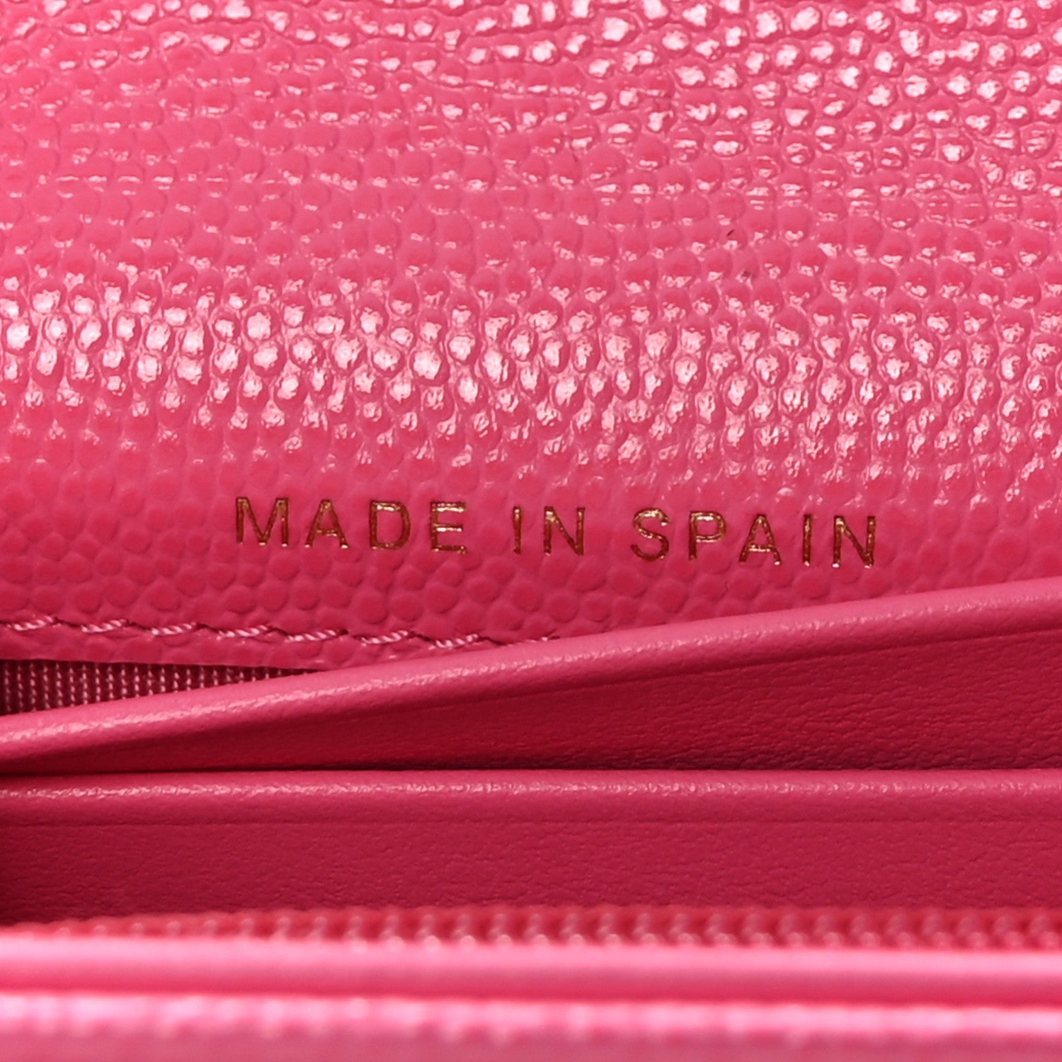 Chanel Caviar Quilted Medium Gusset Flap Wallet Pink 7 of 8