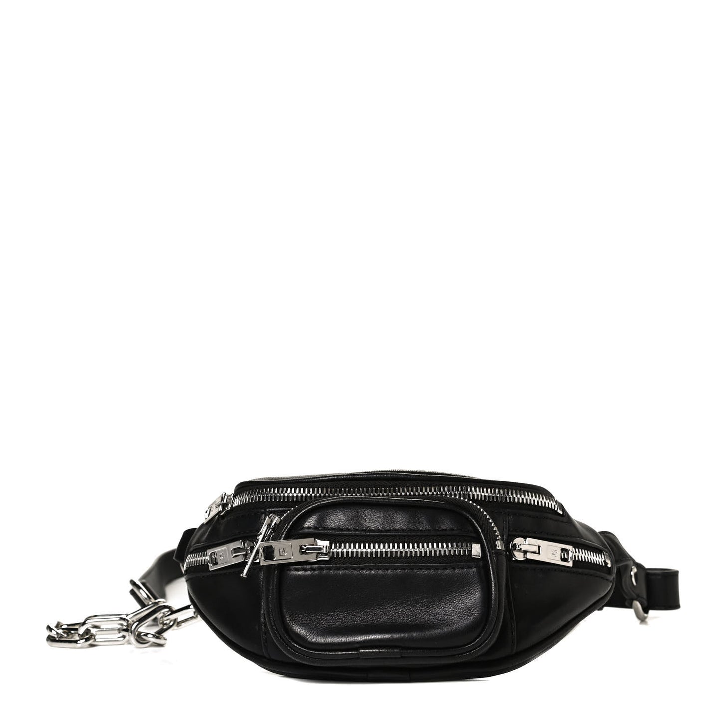 Lambskin Mini Attica Belt Bag Black