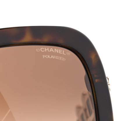 Chanel Pearl Crystal Bijoux Polarized Sunglasses 5335-H-B Tortoise 7 of 7