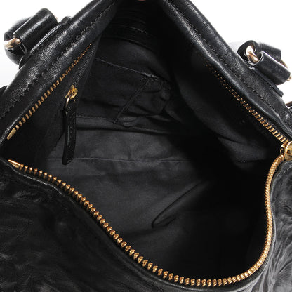 Givenchy Tumbled Sheepskin Medium Pandora Bag Black 5 of 9