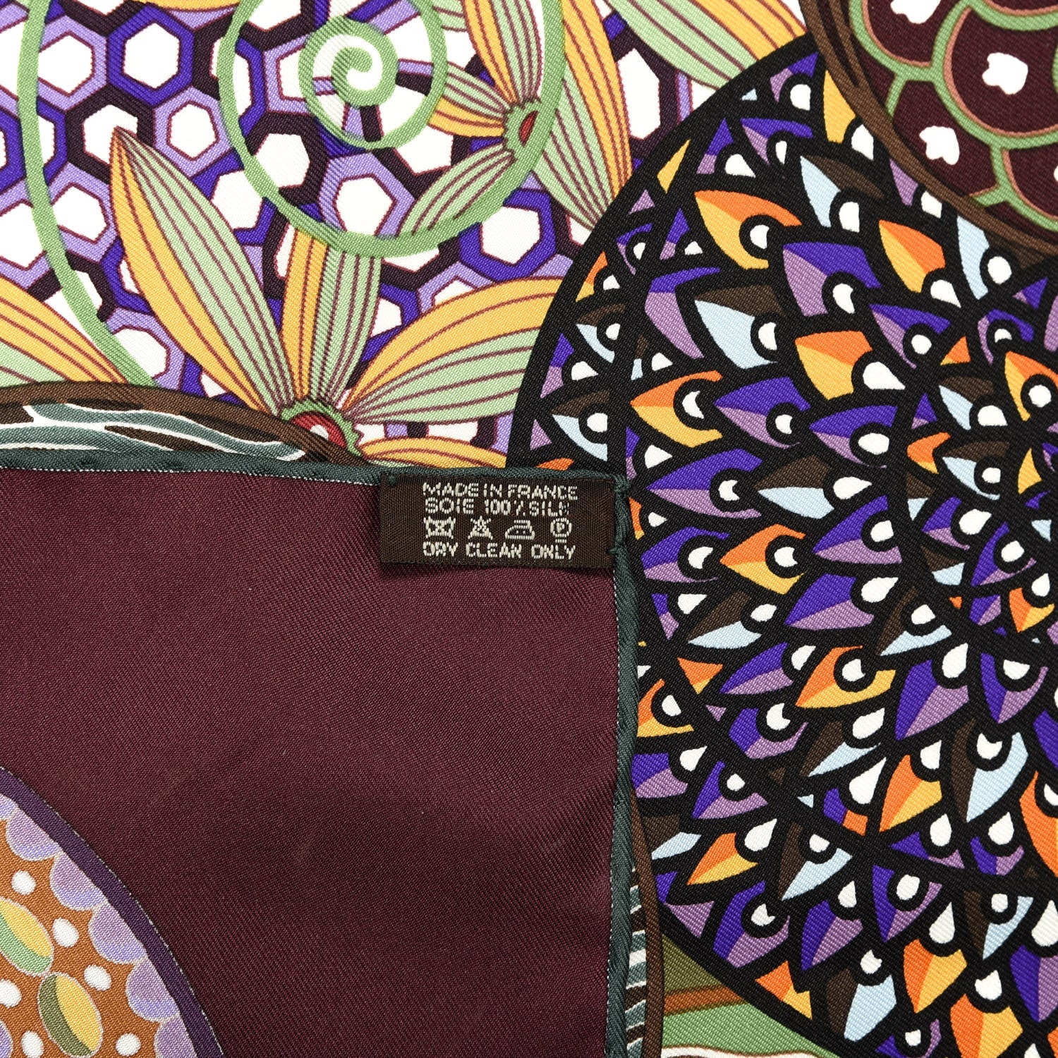 Hermes Silk Reves d'Escargots Scarf 90 3 of 3