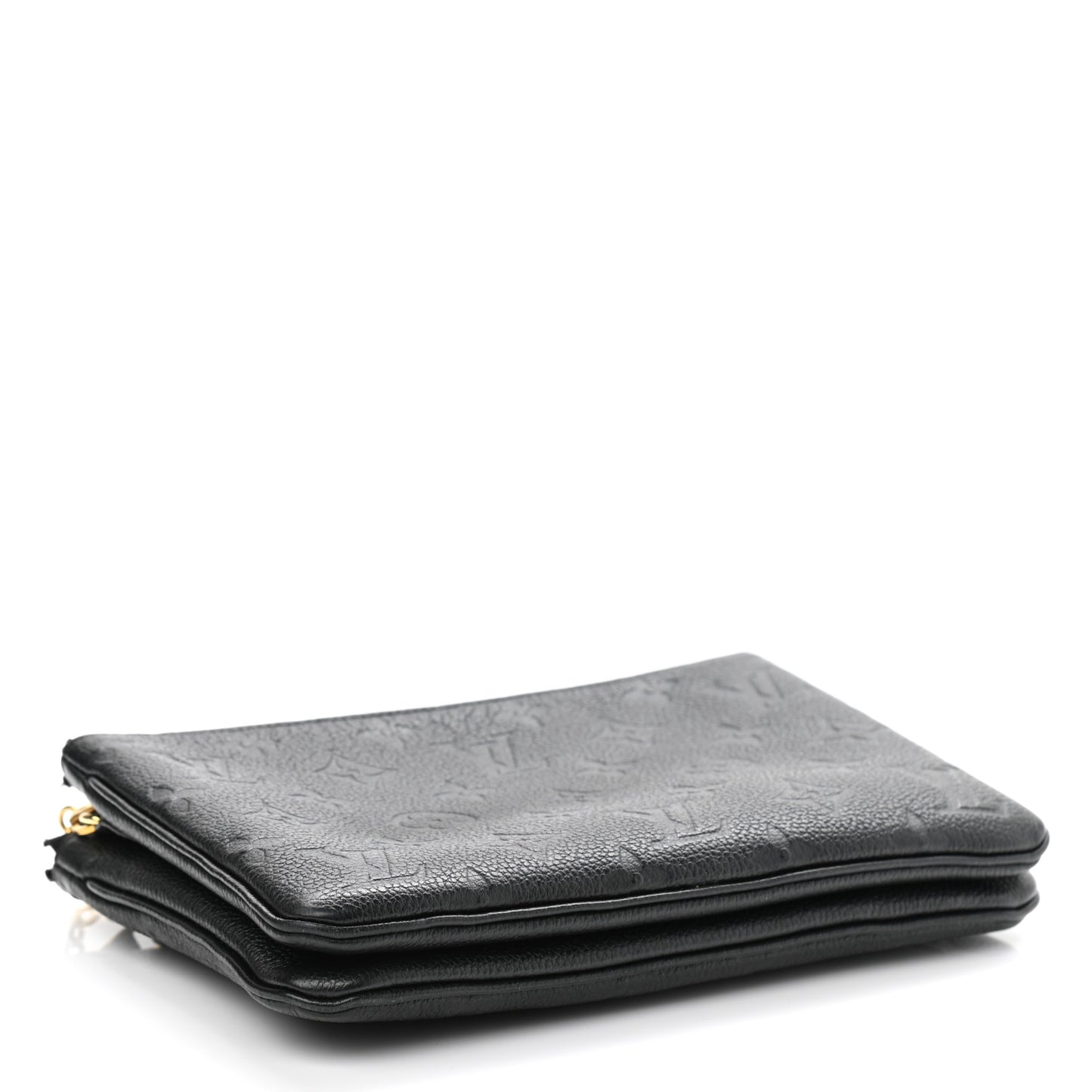 Empreinte Double Zip Pochette Black