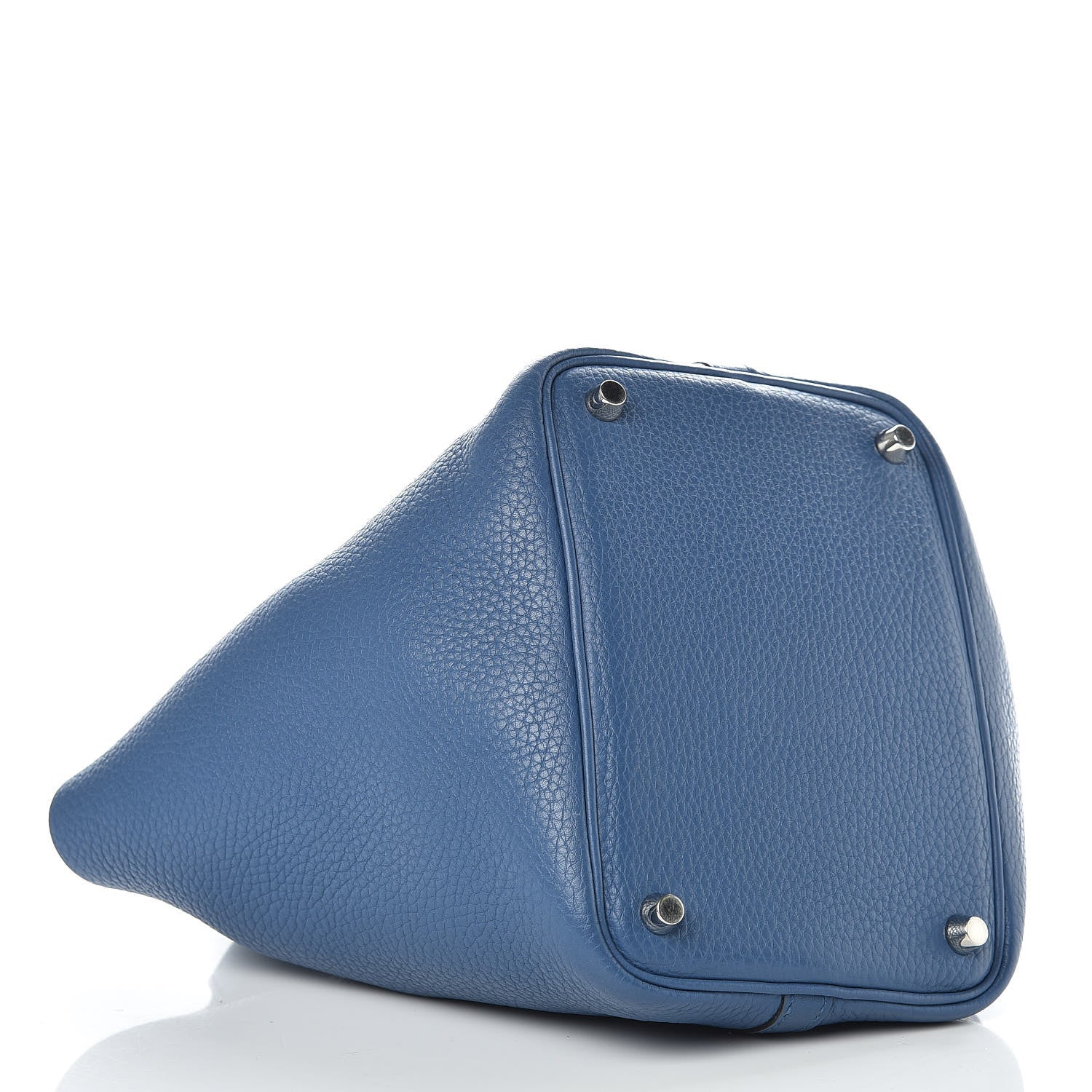 Hermes Taurillon Clemence Picotin Lock 18 PM Bleu Agate 5 of 9