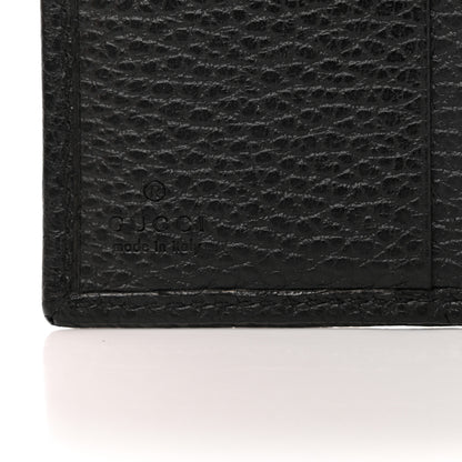 Gucci Dollar Calfskin GG Marmont French Wallet Black 6 of 10