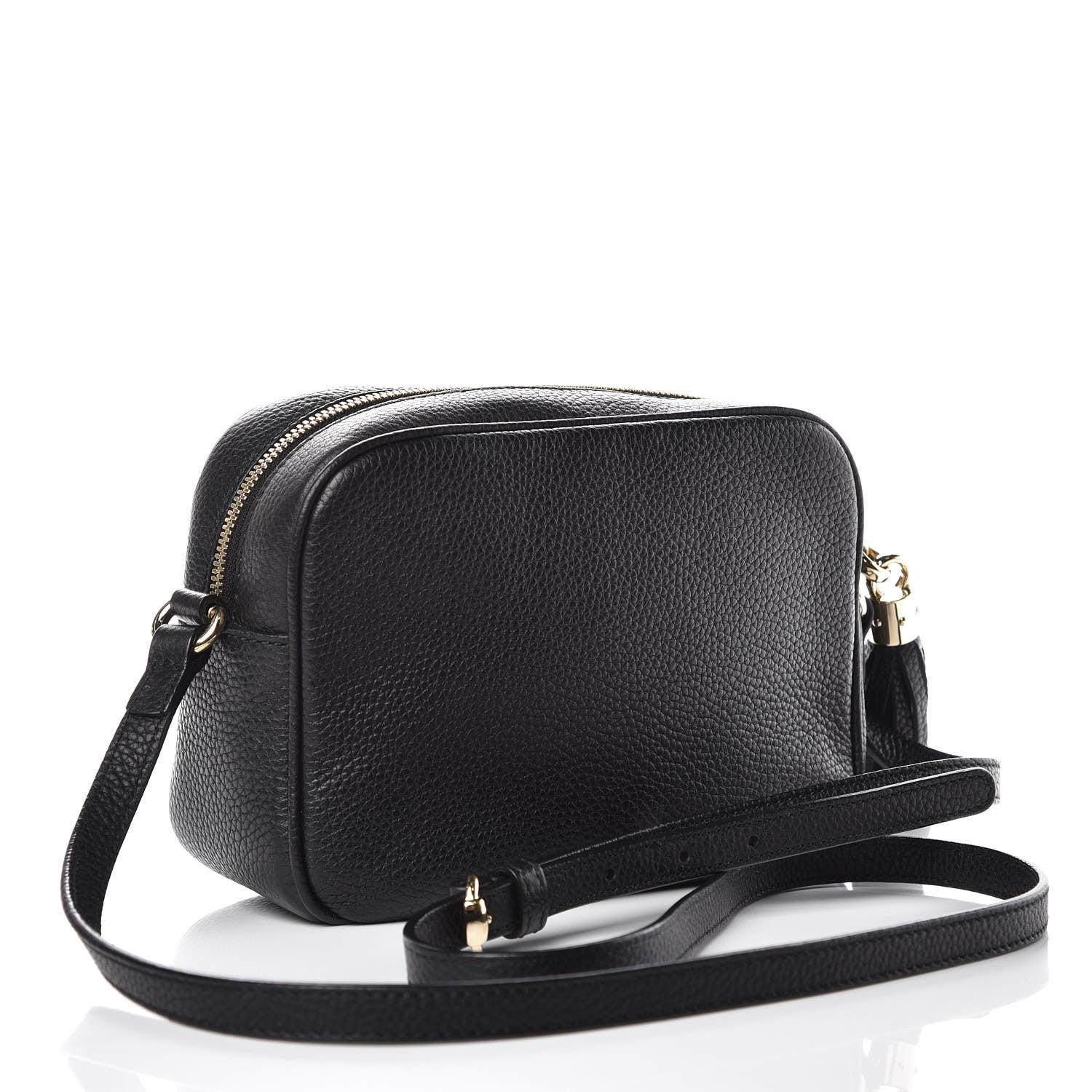 Gucci Pebbled Calfskin Small Soho Disco Bag Black 3 of 9
