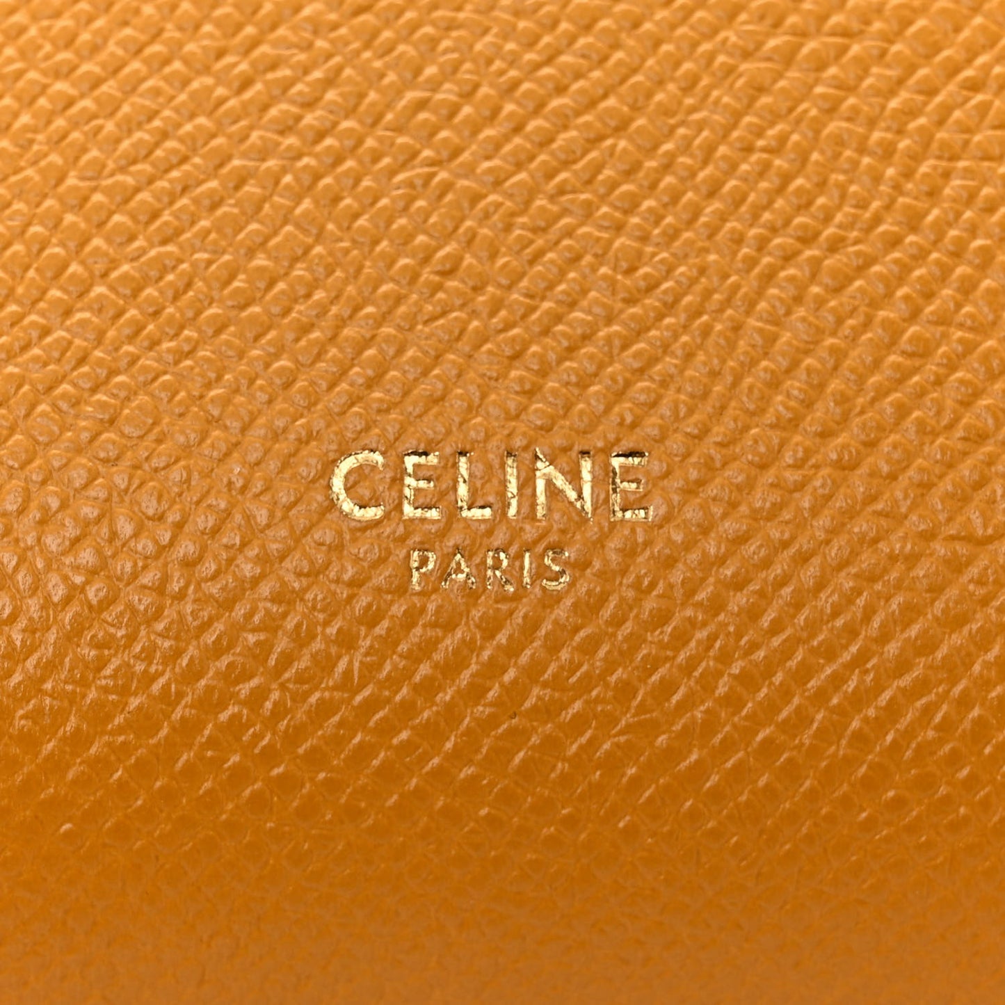 Grained Calfskin Nano Belt Bag Sunflower