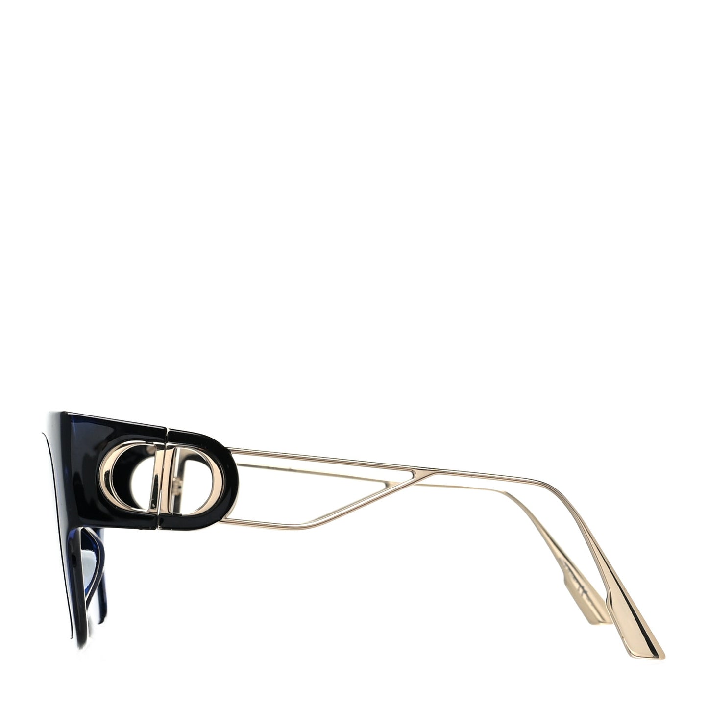 Acetate Rectangular 30 Montaigne 1 Sunglasses Blue
