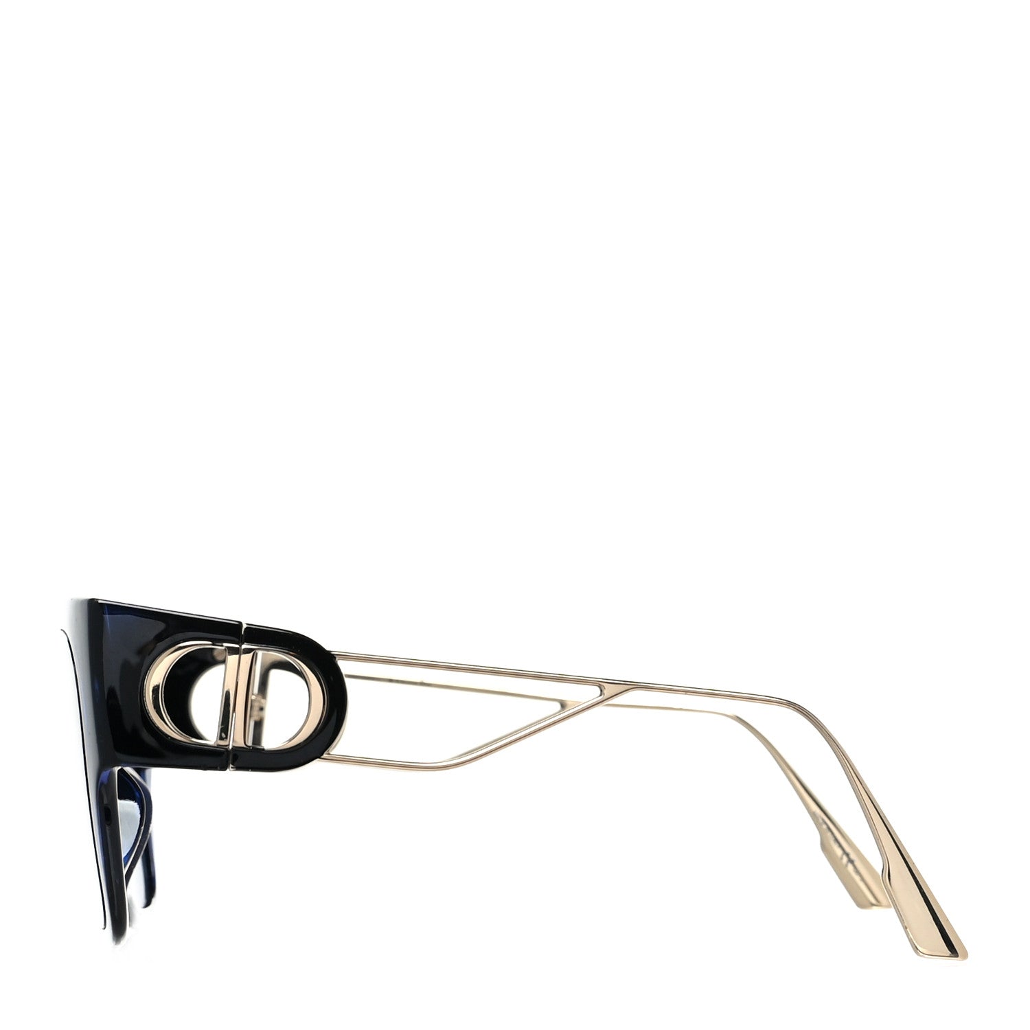 Christian Dior Acetate Rectangular 30 Montaigne 1 Sunglasses Blue 3 of 8