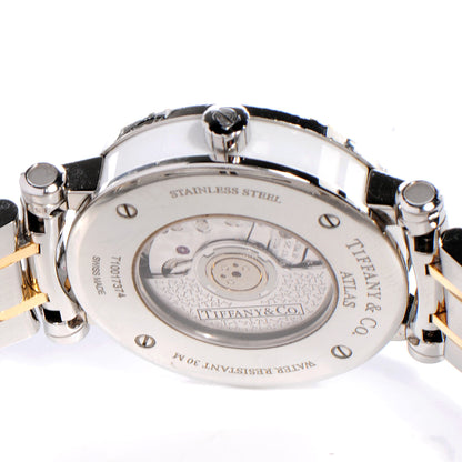 Tiffany Stainless Steel 18K Yellow Gold 30mm Atlas Automatic Watch 4 of 7