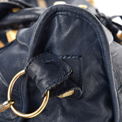 Balenciaga Chevre Giant 21 Gold Hardware Part Time Marine 21 of 35