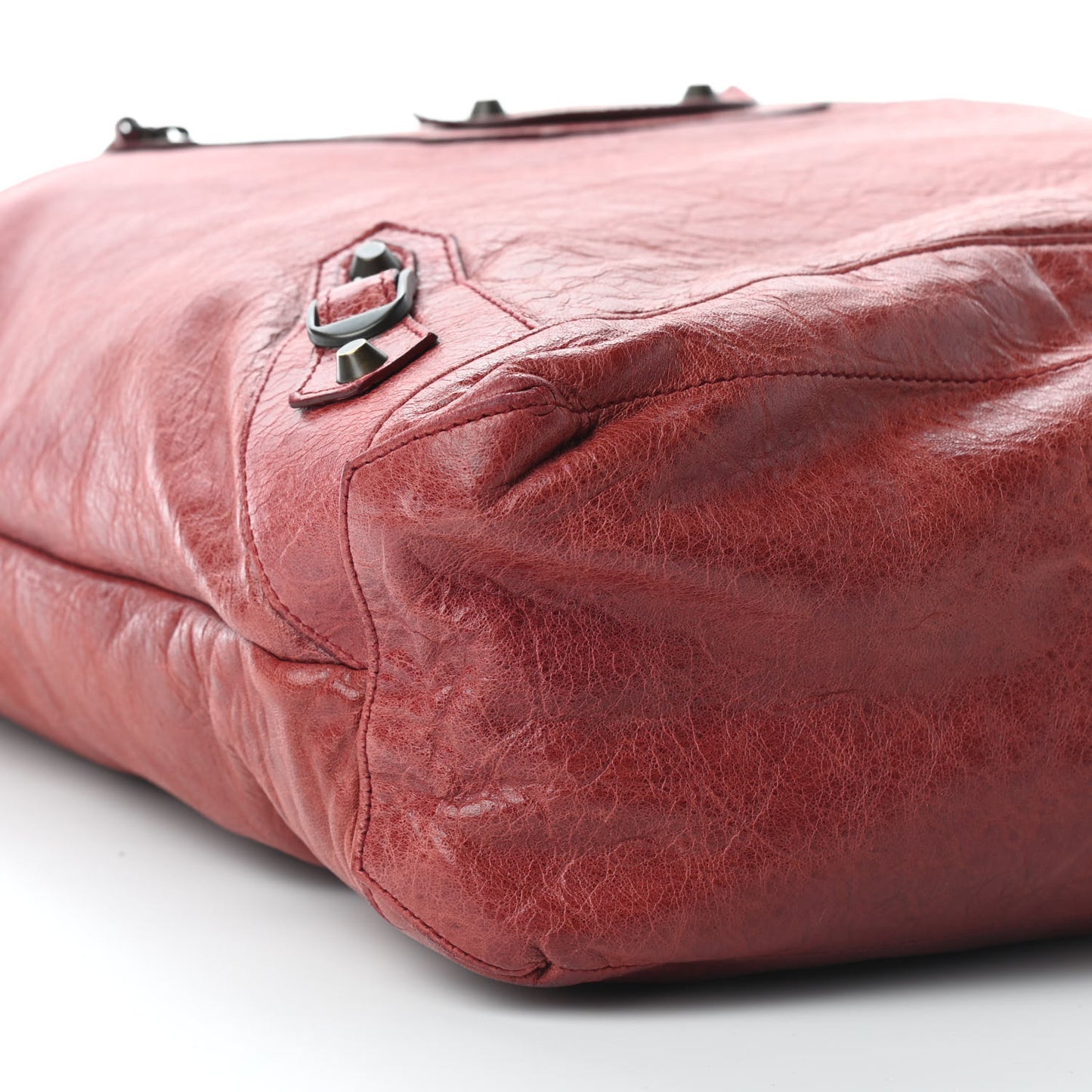Agneau Classic Hardware Day Hobo Rouille