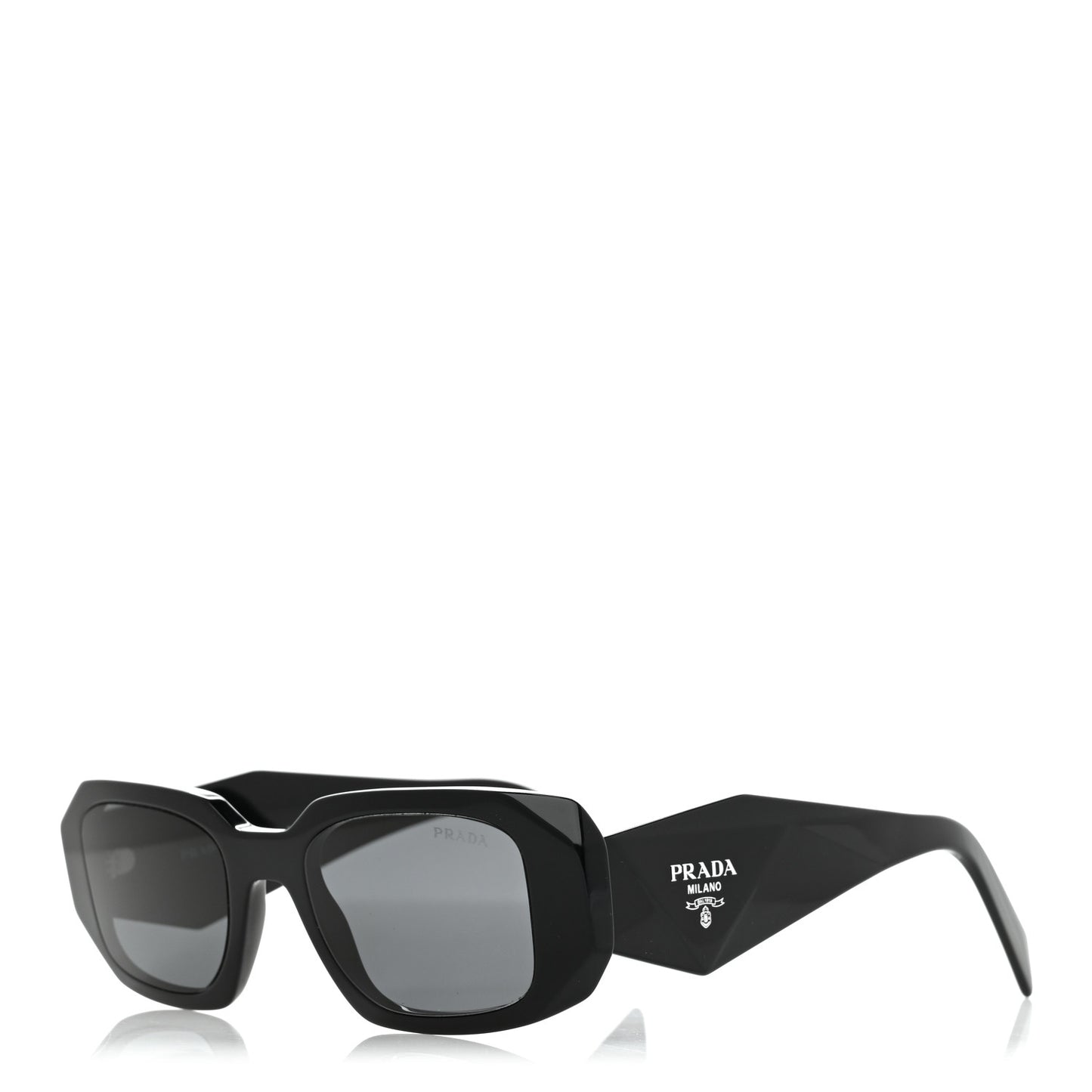 Acetate Symbole Sunglasses SPR 17W Black