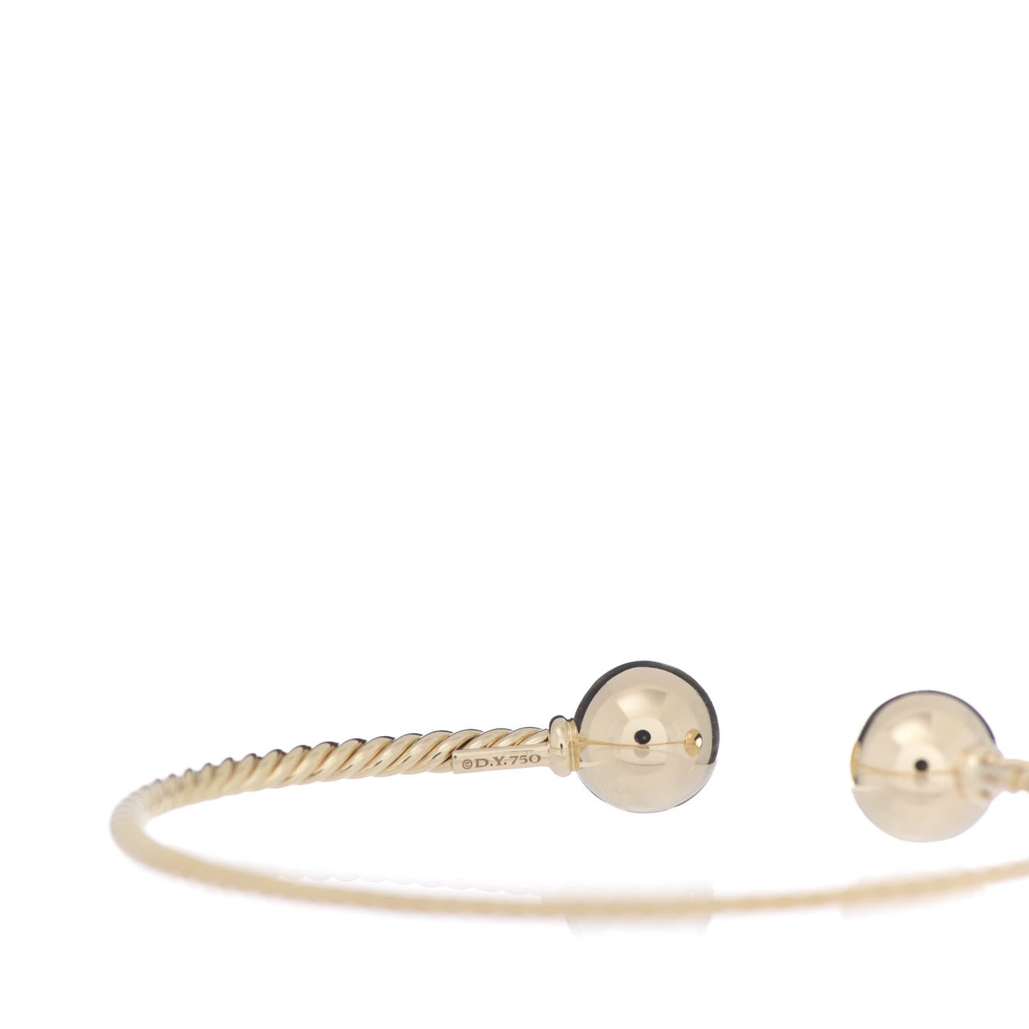 David Yurman 18K Yellow Gold 10mm Solari Bracelet 4 of 5