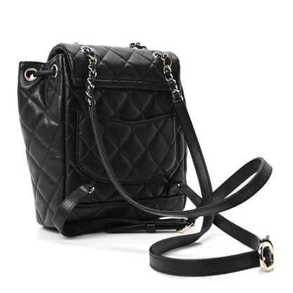 Chanel Caviar Quilted Mini Urban Spirit Backpack Black 3 of 10