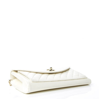 Chanel Iridescent Calfskin Smart Pocket Flap Bag White 4 of 11