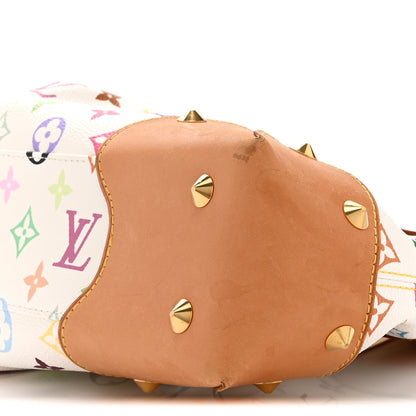 Louis Vuitton Monogram Multicolor Judy MM White 10 of 11