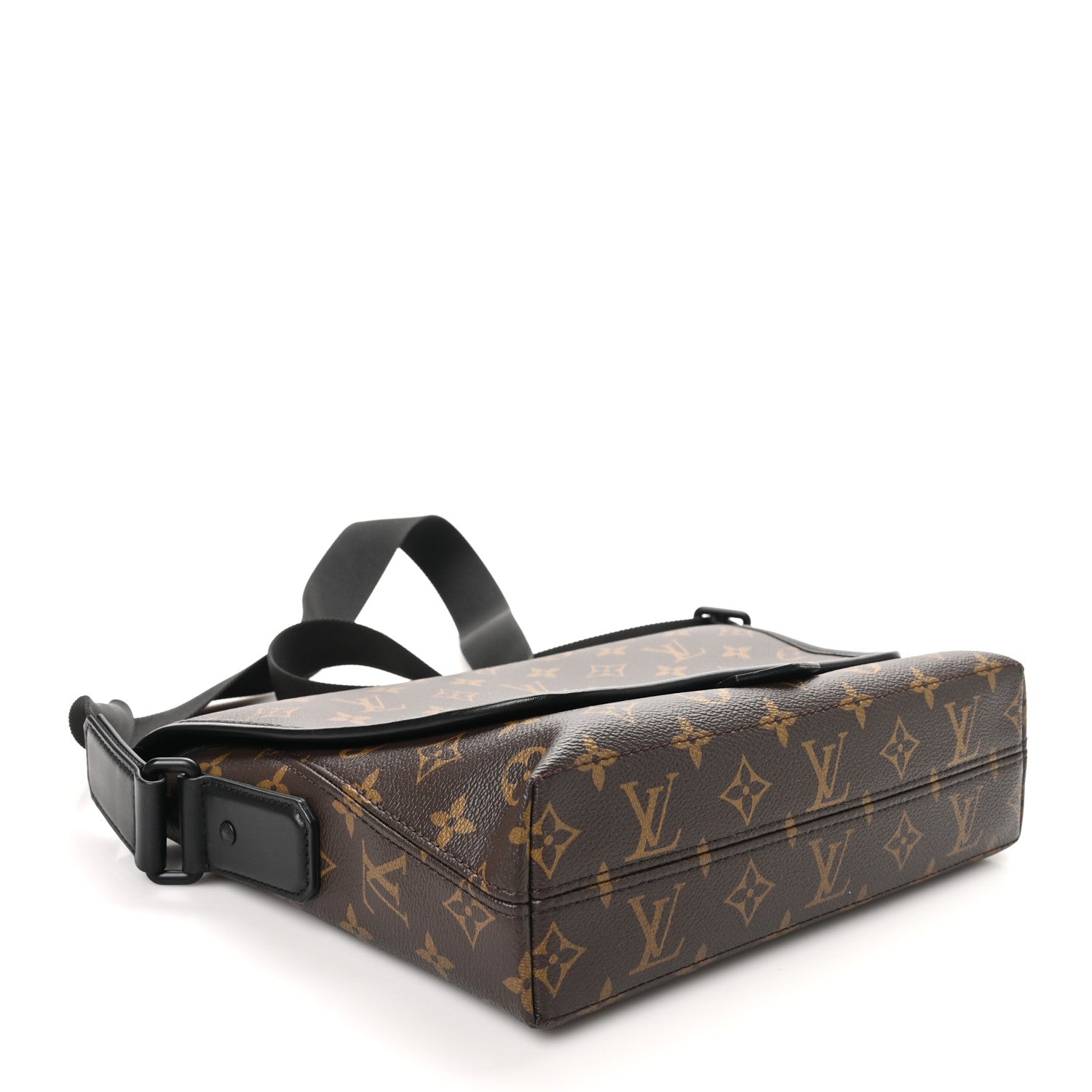Louis Vuitton Monogram Macassar Magnetic Messenger 4 of 9