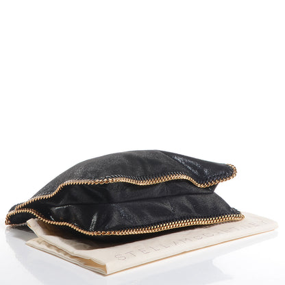Stella McCartney Faux Leather Shaggy Deer Medium Falabella Crossbody Bag Black 4 of 6