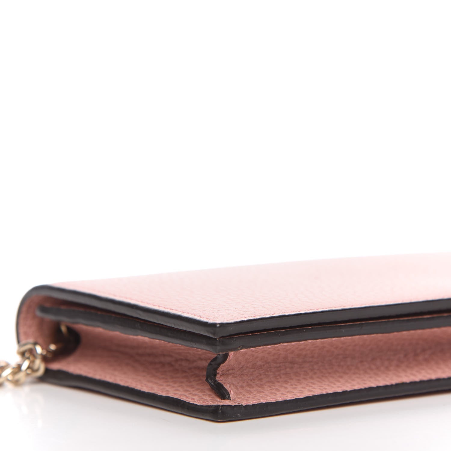 Gucci Dollar Calfskin Medium Betty Chain Wallet Soft Pink 6 of 9