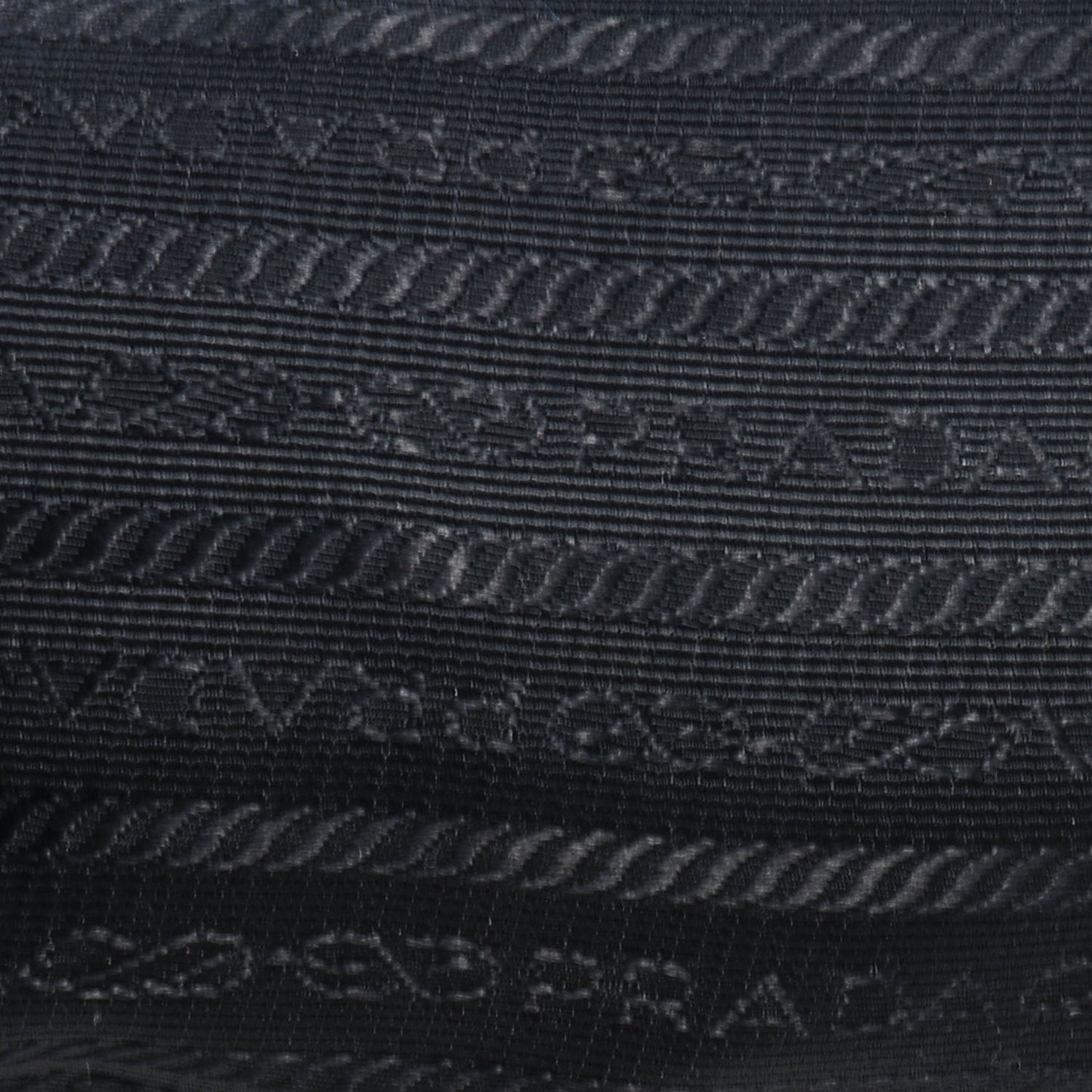 Vitello Daino Double Zip Tote Black