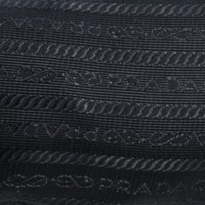 Prada Vitello Daino Double Zip Tote Black 9 of 9