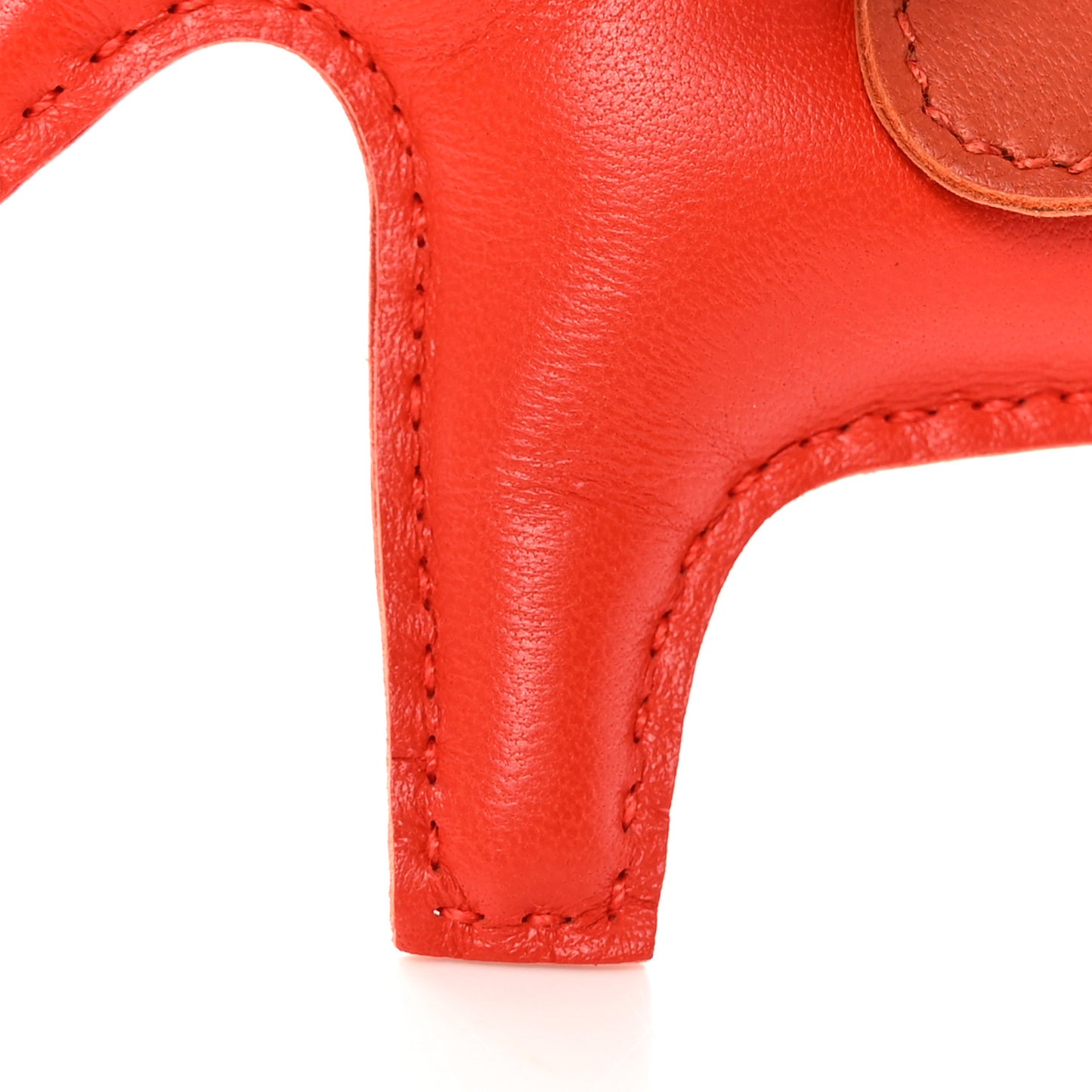 Milo Lambskin Grigri Rodeo Horse Bag Charm PM Capucine Celeste Cornaline