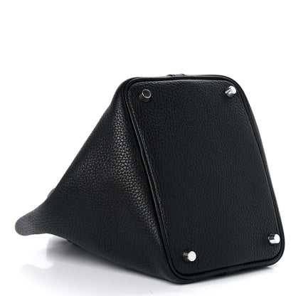 Hermes Taurillon Clemence Picotin Lock 18 PM Black 4 of 13