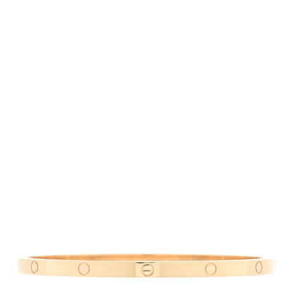 Cartier 18K Yellow Gold Small LOVE Bracelet 17 1 of 7
