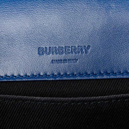 Burberry Lambskin Quilted Small Lola Bag Navy 6 of 10