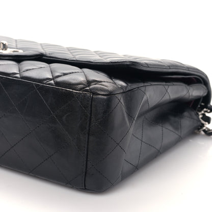 Chanel Lambskin Quilted Maxi Single Flap Black 9 of 9